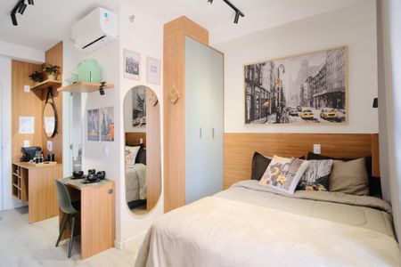 Studio de kitnet/studio para alugar com 1 quarto, 27m² em Tatuapé, São Paulo