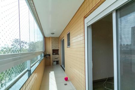 Varanda Gourmet de apartamento à venda com 2 quartos, 73m² em Vila Luiz Casa, São Bernardo do Campo