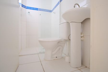 Casa para alugar com 80m², 2 quartos e 2 vagasBanheiro da Suíte 2