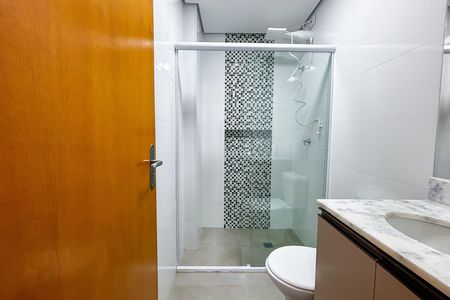 Apartamento para alugar com 32m², 1 quarto e sem vaga Apartamento para alugar com 32m², 1 quarto e sem vagaBanheiro da Suíte