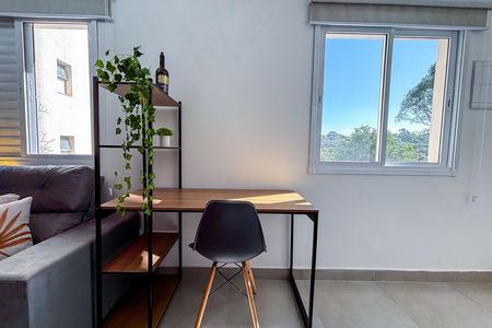 Sala de apartamento para alugar com 1 quarto, 32m² em Vila Monte Alegre, São Paulo
