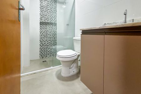 Apartamento para alugar com 32m², 1 quarto e sem vagaBanheiro da Suíte
