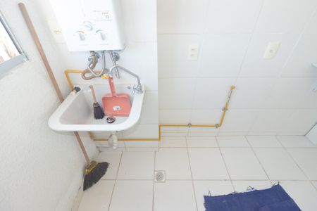 Apartamento para alugar com 32m², 2 quartos e 1 vagaCozinha e Área de Serviço
