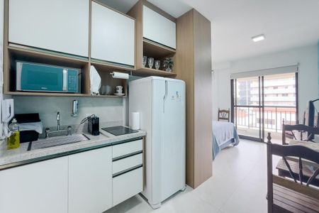 Studio para alugar com 25m², 1 quarto e sem vagaCozinha