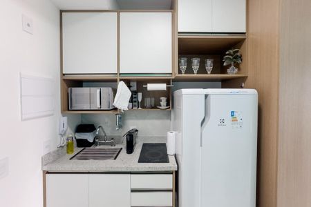 Studio para alugar com 25m², 1 quarto e sem vagaCozinha