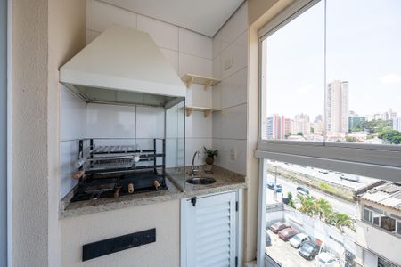 Varanda Gourmet de apartamento à venda com 3 quartos, 79m² em Bosque da Saúde, São Paulo