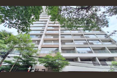 Studio para alugar com 29m², 1 quarto e sem vaga Studio para alugar com 29m², 1 quarto e sem vagaFachada