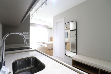 Studio para alugar com 29m², 1 quarto e sem vagaCozinha e Área de Serviço