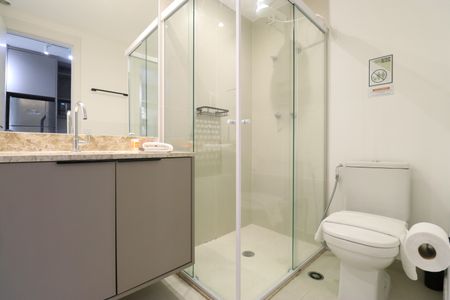 Studio para alugar com 29m², 1 quarto e sem vagaBanheiro