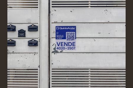 Placa Instalada na Fachada de apartamento para alugar com 2 quartos, 50m² em Parque Oratório, Santo André