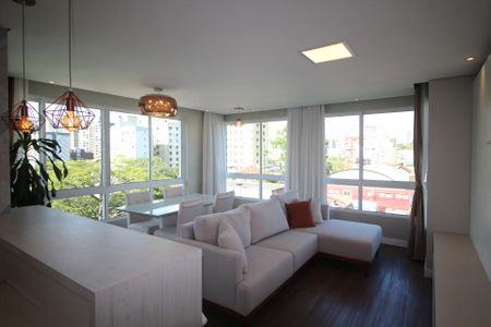 Sala de apartamento à venda com 2 quartos, 74m² em Passo D’areia, Porto Alegre
