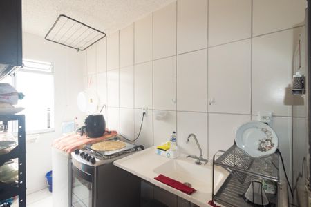 Apartamento para alugar com 44m², 2 quartos e 1 vagaCozinha e Área de Serviço