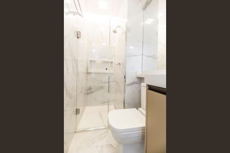 Apartamento para alugar com 53m², 1 quarto e 2 vagasBanheiro da Suíte