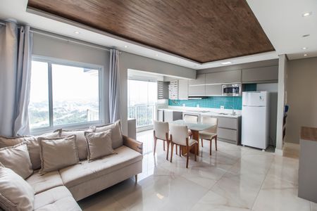 Apartamento para alugar com 53m², 1 quarto e 2 vagasSala 