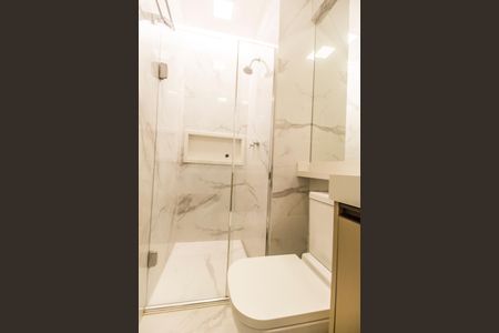 Apartamento para alugar com 53m², 1 quarto e 2 vagasBanheiro da Suíte