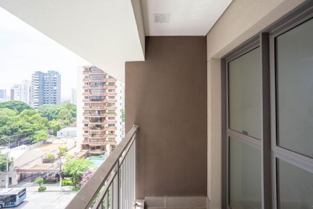 Studio à venda com 26m², 1 quarto e sem vagaVaranda