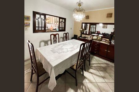 Sala de casa à venda com 5 quartos, 219m² em Vila Homero Thon, Santo André