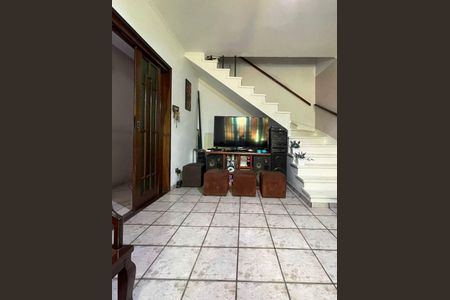 Sala de casa à venda com 5 quartos, 219m² em Vila Homero Thon, Santo André