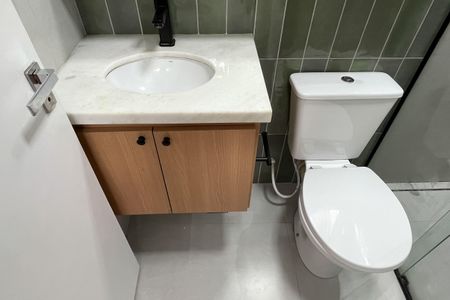 Apartamento para alugar com 80m², 2 quartos e 1 vagaBanheiro da Suíte