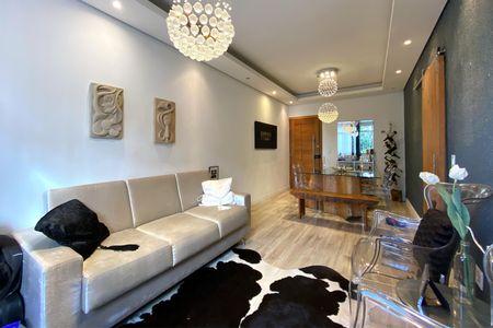 Sala de apartamento à venda com 3 quartos, 85m² em Nova Suíça, Belo Horizonte