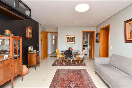 Sala Ambientes de apartamento à venda com 3 quartos, 90m² em Santo Antônio, Belo Horizonte