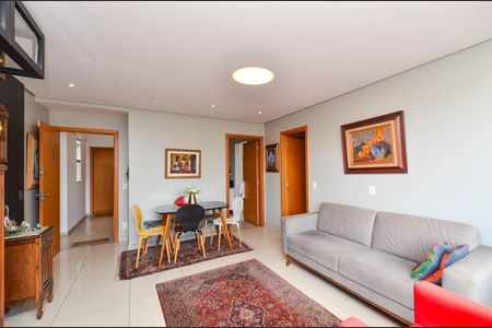 Sala Ambientes de apartamento à venda com 3 quartos, 90m² em Santo Antônio, Belo Horizonte