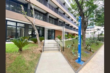 Studio para alugar com 20m², 1 quarto e sem vagaFachada e portaria