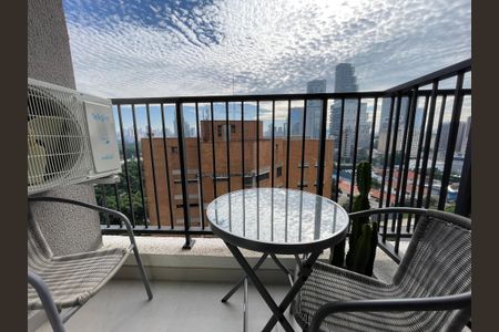 Varanda de kitnet/studio para alugar com 1 quarto, 20m² em Butantã, São Paulo