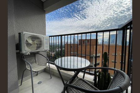 Studio para alugar com 20m², 1 quarto e sem vagaVaranda