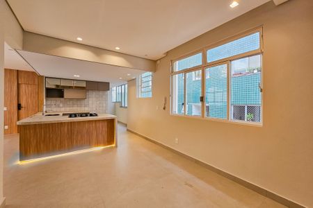 Sala de apartamento à venda com 4 quartos, 144m² em Gutierrez, Belo Horizonte