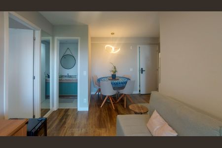 Sala de apartamento para alugar com 1 quarto, 41m² em Barra Funda, São Paulo