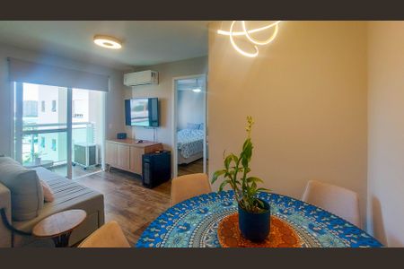 Sala de apartamento para alugar com 1 quarto, 41m² em Barra Funda, São Paulo