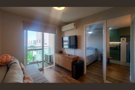 Sala de apartamento para alugar com 1 quarto, 41m² em Barra Funda, São Paulo