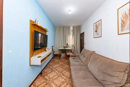 Sala de apartamento à venda com 2 quartos, 60m² em Jardim Montanhês, Belo Horizonte