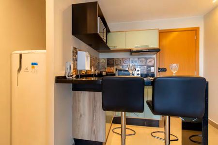 Studio à venda com 38m², 1 quarto e 1 vaga Studio à venda com 38m², 1 quarto e 1 vagaCozinha