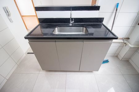 Apartamento à venda com 45m², 2 quartos e 1 vagaCozinha e Área de Serviço
