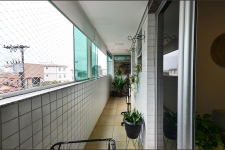 Varanda de apartamento à venda com 3 quartos, 126m² em Nova Floresta, Belo Horizonte