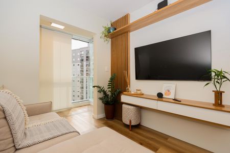 Sala de apartamento para alugar com 1 quarto, 42m² em Vila Andrade, São Paulo