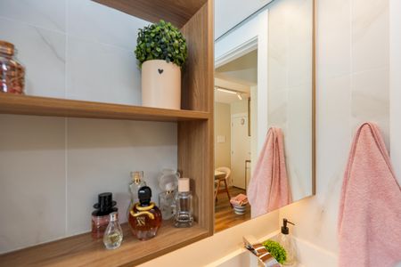 Apartamento para alugar com 42m², 1 quarto e 1 vaga Apartamento para alugar com 42m², 1 quarto e 1 vagaBanheiro