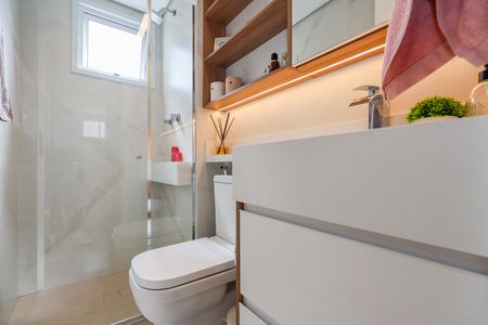 Apartamento para alugar com 42m², 1 quarto e 1 vaga Apartamento para alugar com 42m², 1 quarto e 1 vagaBanheiro