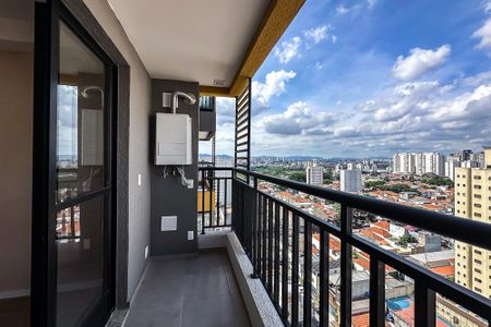 Varanda da Sala de apartamento para alugar com 2 quartos, 38m² em Chácara Tatuapé, São Paulo