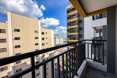 Varanda da Sala de apartamento para alugar com 2 quartos, 38m² em Chácara Tatuapé, São Paulo