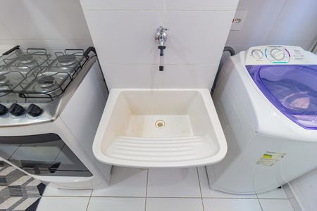 Apartamento para alugar com 38m², 2 quartos e sem vaga Apartamento para alugar com 38m², 2 quartos e sem vagaDetalhe - Área de Serviço