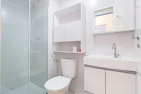 Apartamento para alugar com 38m², 2 quartos e sem vaga Apartamento para alugar com 38m², 2 quartos e sem vagaBanheiro