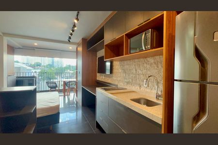 Studio para alugar com 28m², 1 quarto e sem vaga Studio para alugar com 28m², 1 quarto e sem vagaCozinha