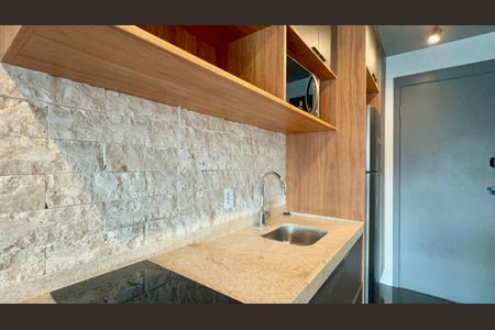 Studio para alugar com 28m², 1 quarto e sem vaga Studio para alugar com 28m², 1 quarto e sem vagaCozinha