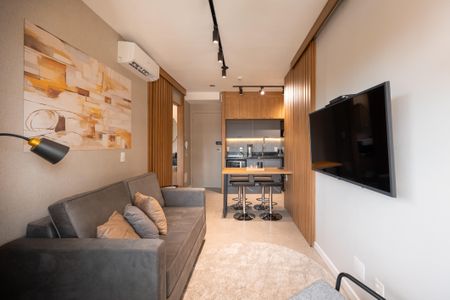 Sala de apartamento para alugar com 2 quartos, 41m² em Pinheiros, São Paulo