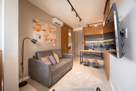 Sala de apartamento para alugar com 2 quartos, 41m² em Pinheiros, São Paulo