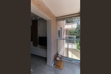 Varanda de apartamento à venda com 1 quarto, 36m² em Vila Regente Feijó, São Paulo