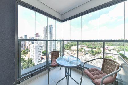 Varanda de apartamento para alugar com 2 quartos, 66m² em Santo Amaro, São Paulo